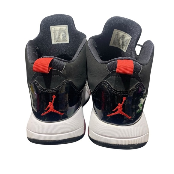 NIKE JORDAN AIR MAX 200 JUMPMAN CD6107-001 US  Size 11 Black & Red‎ no box main image 7